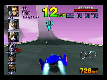 F-Zero X (Europe) screen shot game playing